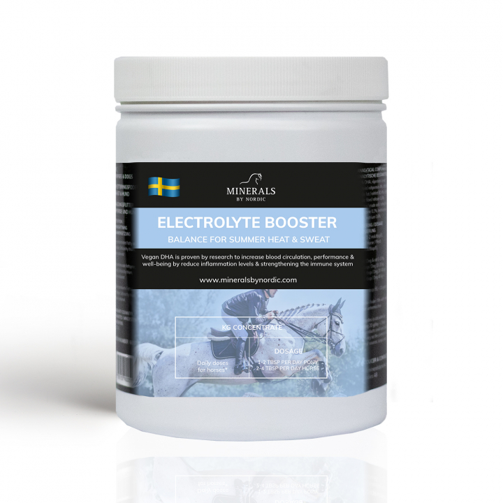 Elektrolyter häst - Electrolyte Booster 1.5 kg i gruppen HÄST / Fodertillskott / Elektrolyter hos Minerals by Nordic (ELE-015)