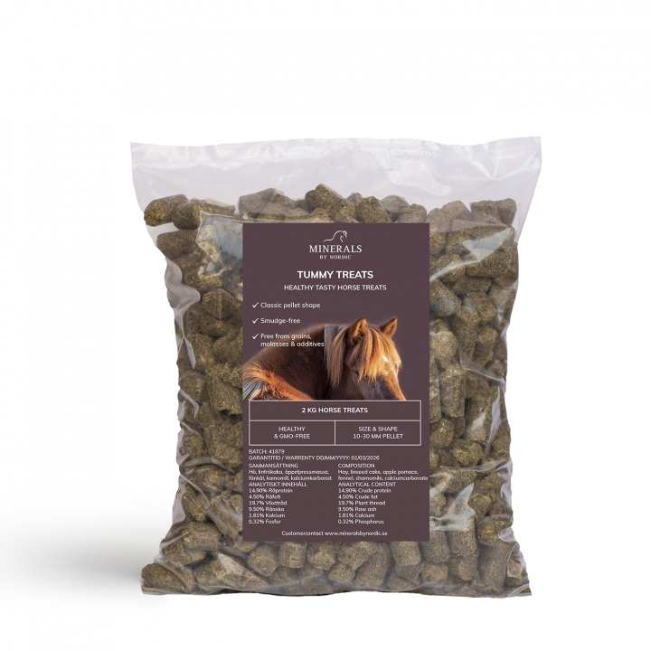 Tummy Treats - Hästgodis 2 kg Refill i gruppen HÄST / Belöning / Hästgodis hos Minerals by Nordic (TUM-020)